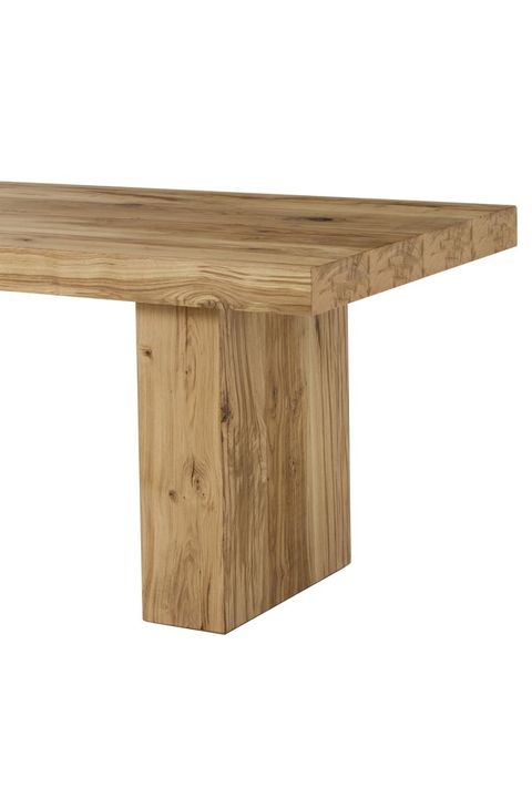 Natural Oak Dining Table L | Andrew Martin Emelia | Oak Dining Table, Solid Oak Dining Table ... inside Ellen Antique Natural Oak Dining Table